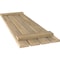 Ekena Millwork Americraft 4-Board, 2 Batten Exterior Real Wood Spaced Board-n-Batten Shutters, ARW101SB415X47UNH, PR ARW101SB415X47UNH - alternate 3